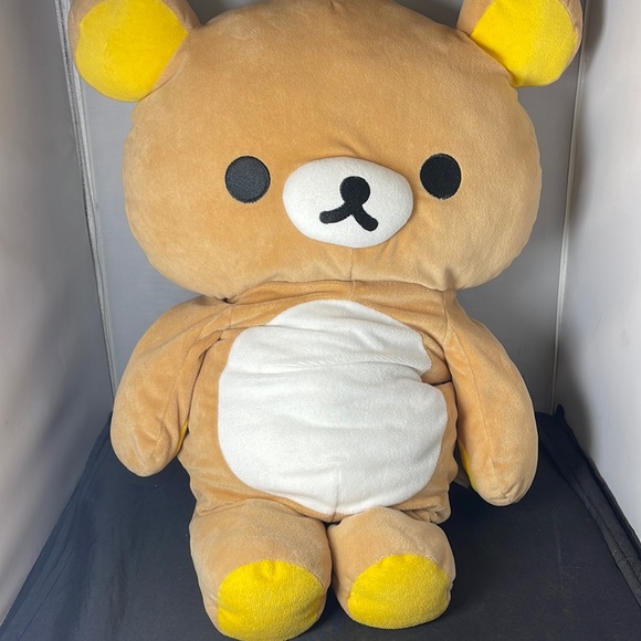 SanX Toys Sanx Rilakkuma Plush Rilakkuma Tan 9 Zipper Pouch Poshmark